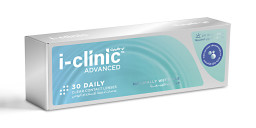 i-clinic ADVANCED Clear Contact Lenses in Clear – Product Photo 1