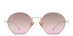 Eyepetizer Triomphe Unisex Irregular Sunglasses in Rose Gold – Product Photo 1