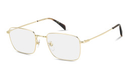 DAVID BECKHAM Talisman Square Eyeglasses in Gold – Product Photo 2