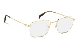 DAVID BECKHAM Talisman Square Eyeglasses in Gold – Product Photo 3
