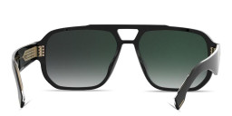 Shop Hugo Boss Aviator Sunglasses in Black online.