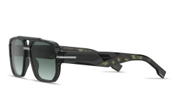 Shop Hugo Boss Aviator Sunglasses in Grey online.
