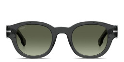 Hugo Boss Square Sunglasses in Grey/Green – Product Photo 1