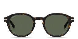 Hugo Boss Logo Lettering Panthos Sunglasses in Havana – Product Photo 1