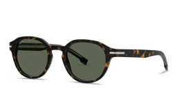 Hugo Boss Logo Lettering Panthos Sunglasses in Havana – Product Photo 2