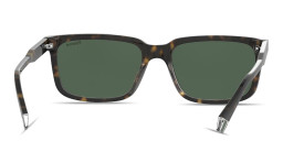 Polaroid Logo Lettering Rectangle Sunglasses in Havana – Product Photo 4