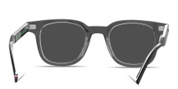 Tommy Hilfiger Flag Logo Square Sunglasses in Black – Product Photo 4