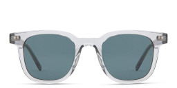 Tommy Hilfiger Flag Logo Square Sunglasses in Grey – Product Photo 1