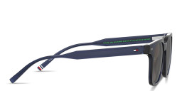 Tommy Hilfiger Flag Logo Square Sunglasses in Blue – Product Photo 3
