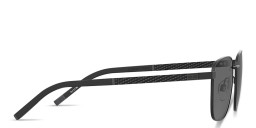 Shop Tommy Hilfiger Embossed Logo Rectangle Sunglasses in Black online.