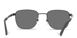 Shop Tommy Hilfiger Embossed Logo Rectangle Sunglasses in Black online.