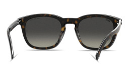 Shop Hugo Boss Clip-On Square Eyeglasses in Matte Black online.