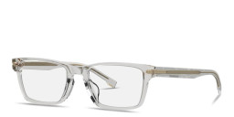 Hugo Boss Rectangle Eyeglasses in Grey – Product Photo 2
