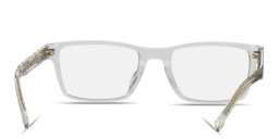 Hugo Boss Rectangle Eyeglasses in Grey – Product Photo 4