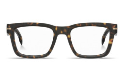 Hugo Boss Rectangle Eyeglasses in Havana – Product Photo 1