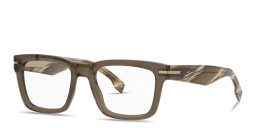 Hugo Boss Rectangle Eyeglasses in Brown – Product Photo 2