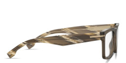 Hugo Boss Rectangle Eyeglasses in Brown – Product Photo 3