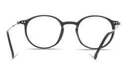 Hugo Boss Logo-Engraved Round Eyeglasses in Transparent Grey – Product Photo 4