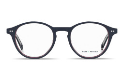 Tommy Hilfiger Flag Logo Panthos Eyeglasses in Blue – Product Photo 1