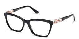Guess Cat-Eye Eyeglasses in Black – Product Photo 2
