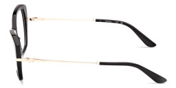 Shop Guess G Motif Cat-Eye Eyeglasses in Black online.