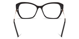 Shop Guess G Motif Cat-Eye Eyeglasses in Black online.