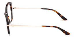 Shop Guess G Motif Cat-Eye Eyeglasses in Havana online.