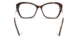 Shop Guess G Motif Cat-Eye Eyeglasses in Havana online.