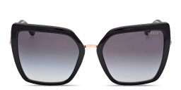 Guess Oversized Cat-Eye Sunglasses in Black – Product Photo 1