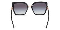 Guess Oversized Cat-Eye Sunglasses in Black – Product Photo 4