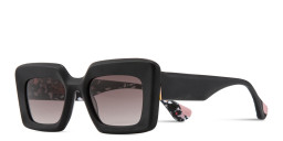 Shop Woodys Stella Limited Edition Square Sunglasses in Black online.