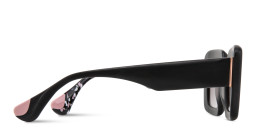 Shop Woodys Stella Limited Edition Square Sunglasses in Black online.