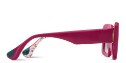 Woodys Stella Limited Edition Square Sunglasses in Pink – Product Photo 3