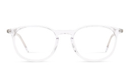 Shop TRICE Unisex Round Eyeglasses with Blue Light Filter in Clear online.