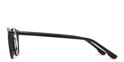 Shop TRICE Unisex Round Eyeglasses with Blue Light Filter in Black online.