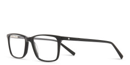 Shop TRICE Rectangle Eyeglasses with Blue Light Filter in Black online.