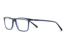 Shop TRICE Rectangle Eyeglasses with Blue Light Filter in Blue online.