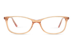 Shop TRICE Cat-Eye Eyeglasses with Blue Light Filter in Orange online.
