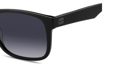 Tommy Hilfiger Logo Rectangle Sunglasses in Black – Product Photo 4