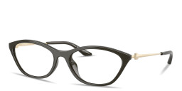 Shop Armani Exchange A|X Logo Irregular Eyeglasses in Grey online.