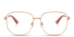 Dolce & Gabbana DNA Wide Panthos Eyeglasses in Rose Gold – Product Photo 1