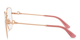 Dolce & Gabbana DNA Wide Panthos Eyeglasses in Rose Gold – Product Photo 3