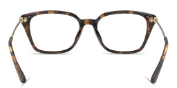 Shop Michael Kors Hainan Rectangle Eyeglasses in Tortoise online.