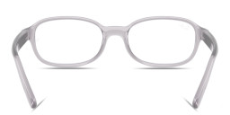 Shop Ray-Ban Junior Optics Kids Bio-Based Pillow Eyeglasses in Transparent Gray online.
