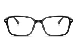 Shop Ray-Ban Raimond Optics Unisex Square Eyeglasses in Black online.