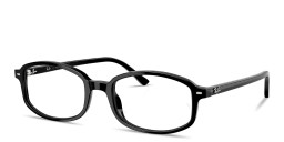 Ray-Ban Sam Optics Unisex Irregular Eyeglasses in Black – Product Photo 2