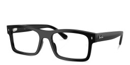 Ray-Ban Optics Unisex Rectangle Eyeglasses in Black – Product Photo 2
