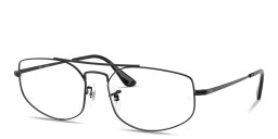 Ray-Ban Explorer 5 Optics Unisex Wide Irregular Eyeglasses in Black – Product Photo 2
