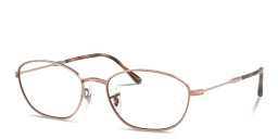 Shop Ray-Ban Optics Irregular Eyeglasses in Copper online.