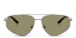 Emporio Armani Modern Pilot Sunglasses in Gunmetal – Product Photo 1